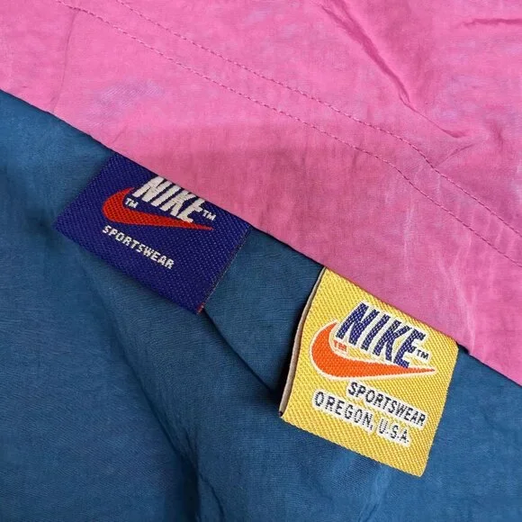 ✅Womens S Nike Icon Clash Track Jacket Windbreaker Colorblock Drawstring Waist - Picture 10 of 13